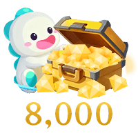 8000 جوهرة 💎
